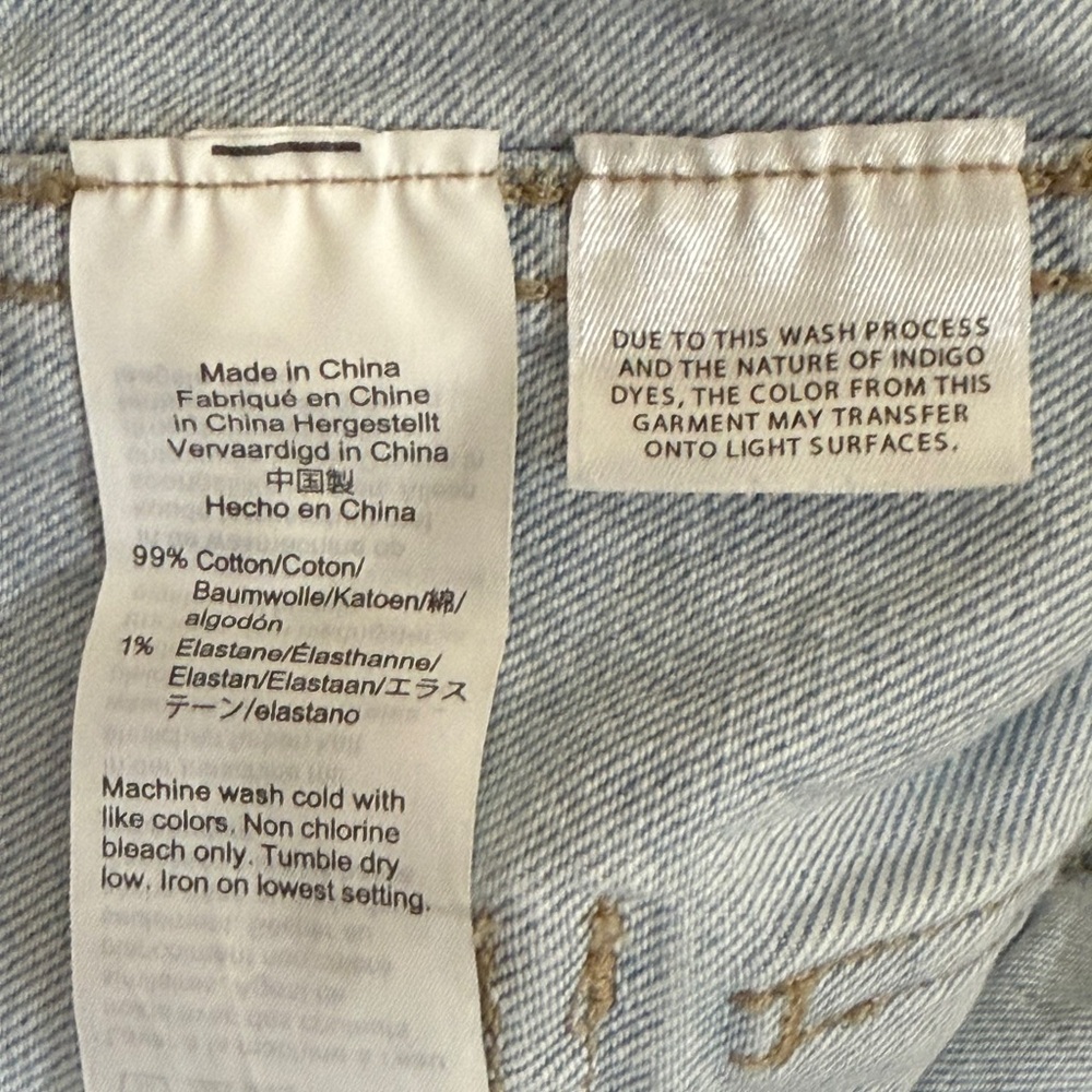 Madewell Light Blue Gillam Wash Stitched Straps Denim Jumpsuit SKU0398 - Picture 11 of 13